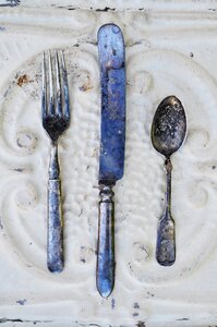 Spoon knife fork photo
