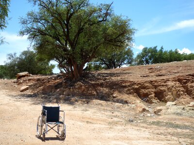 Wheelchair lost somewhere