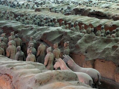 Soldiers army terracotta