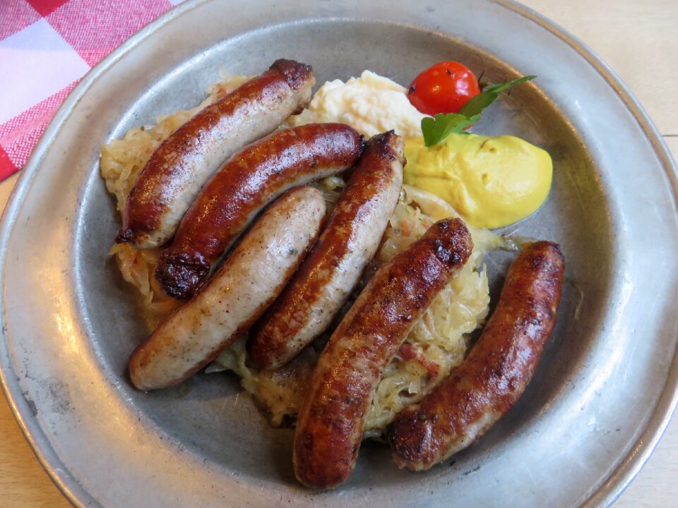 Bratwurst herb nuremberg