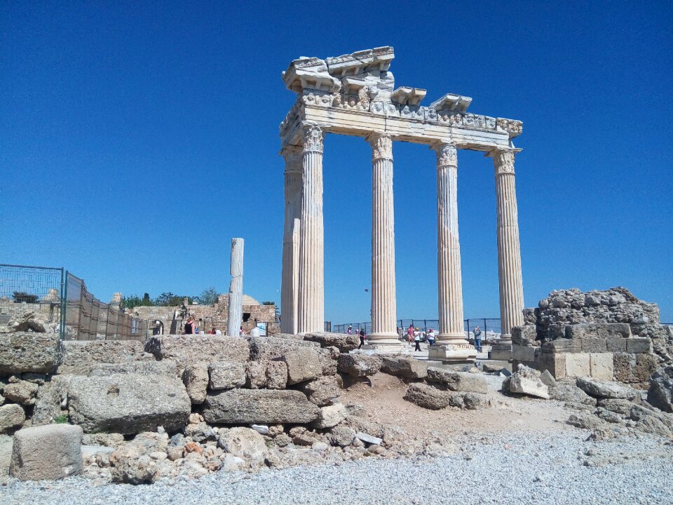 Stone turkey ruins