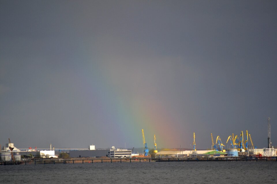 Rainbow mood seaport