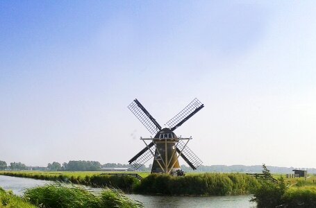 Mill river netherlands photo