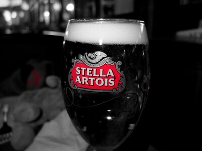 Bier bottle black bottle