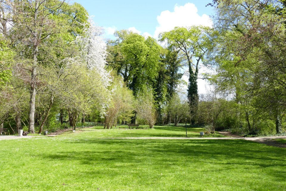 Moated castle historically ancient
