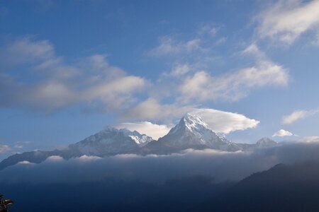 Nature landscape clouds photo