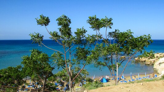 Cove beach sea photo