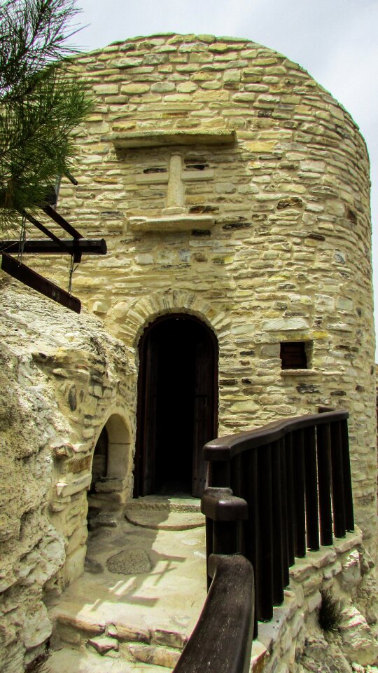 Orthodox stone built cave