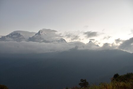 Nature landscape clouds photo