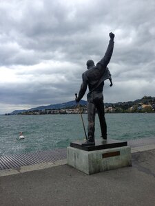 Montreux switzerland lake geneva photo