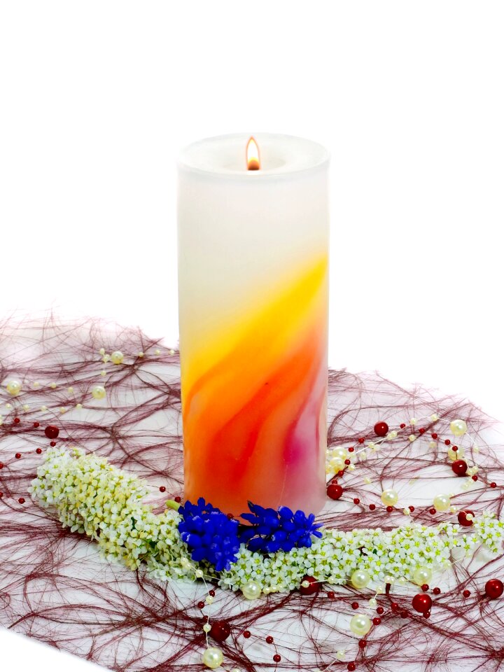Plant candle wellness