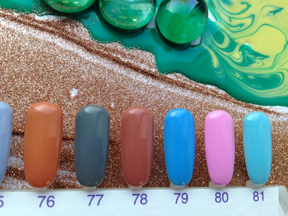 Sand seashells nails