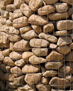 Stone landscaping