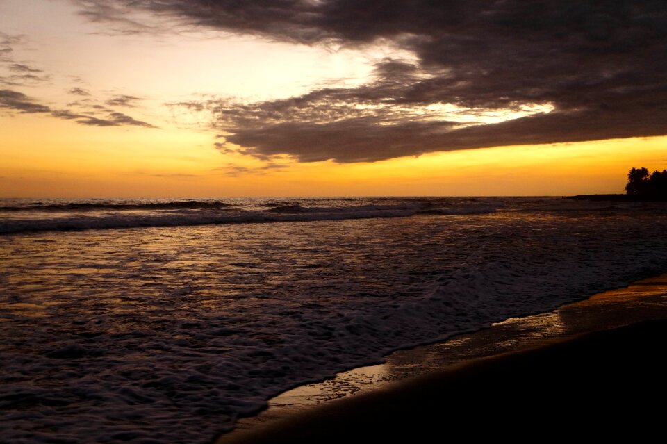 Freedom sunset ocean