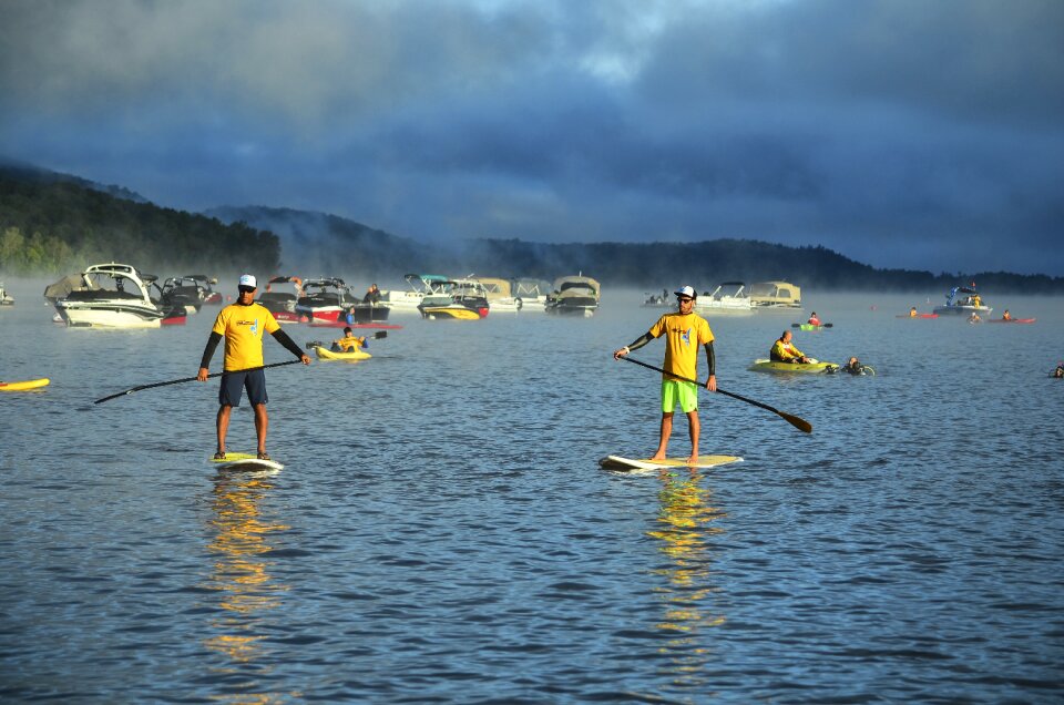 Triathlon water sport