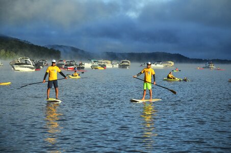 Triathlon water sport