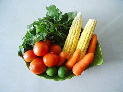 Fresh vegetables fruits and vegetables photo