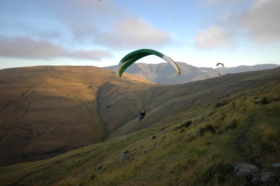 Paragliding switzerland sport