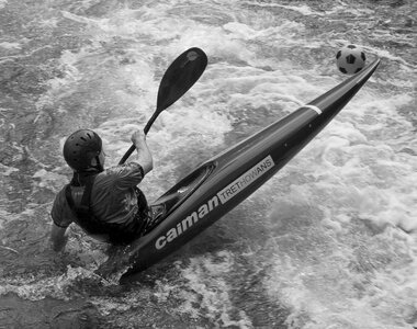 Paddle sport water photo