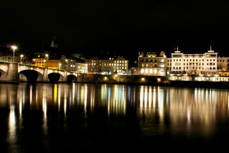 Night rhine photo