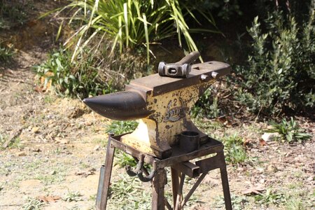 Blacksmith horse craftsmanship photo