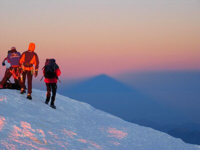 Switzerland sport mountaineering photo