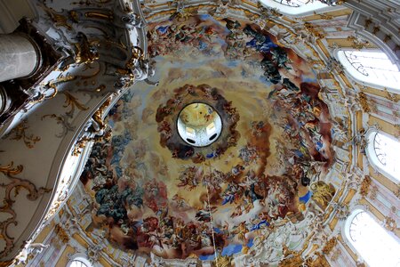 Religion mural ceiling painting