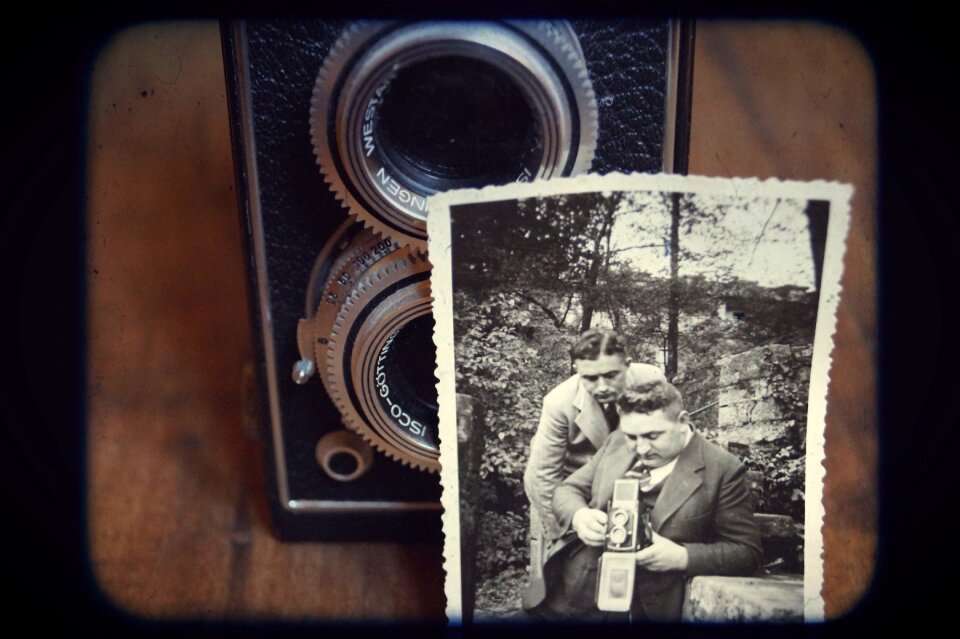 Box camera photograph antique