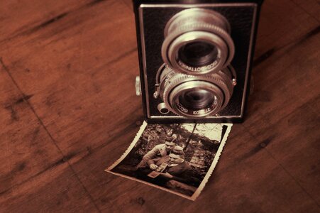 Box camera photograph antique