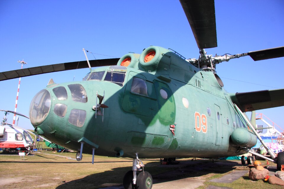 Museum helicopter russian
