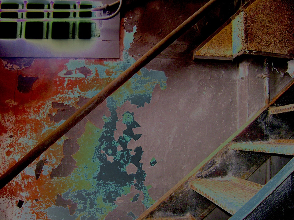 San francisco architecture stairs