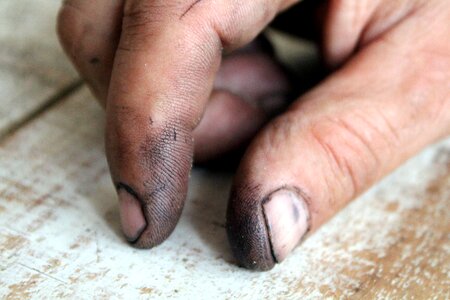 Finger dirty work