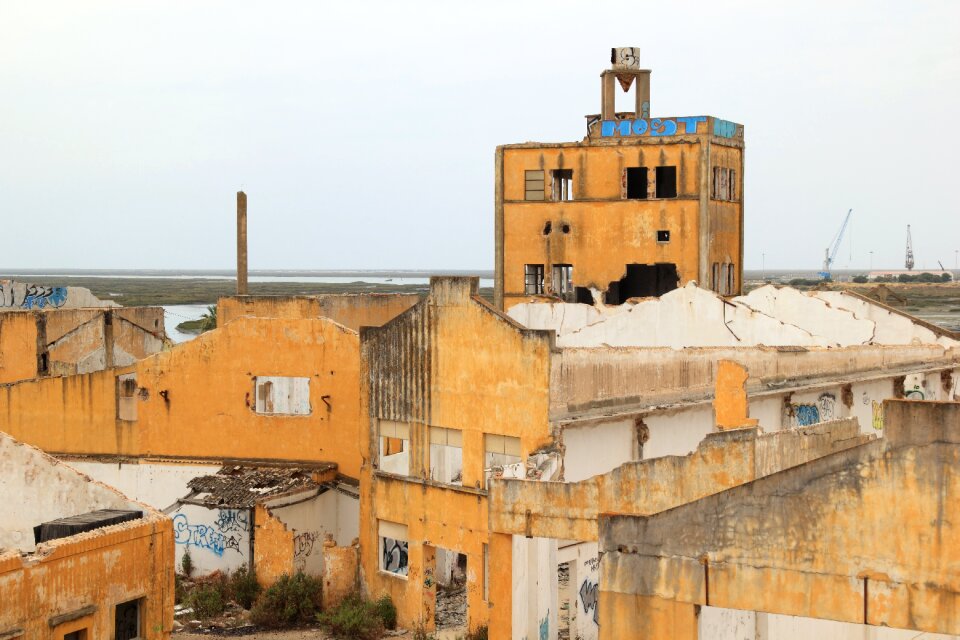 Factory complex ruin