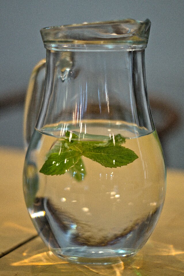 Drink glass natural