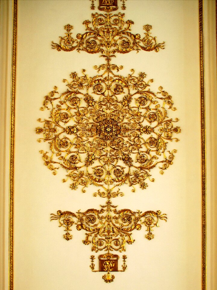 Museum door decoration