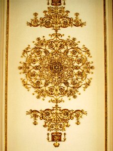 Museum door decoration