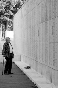 Grief lonely old man
