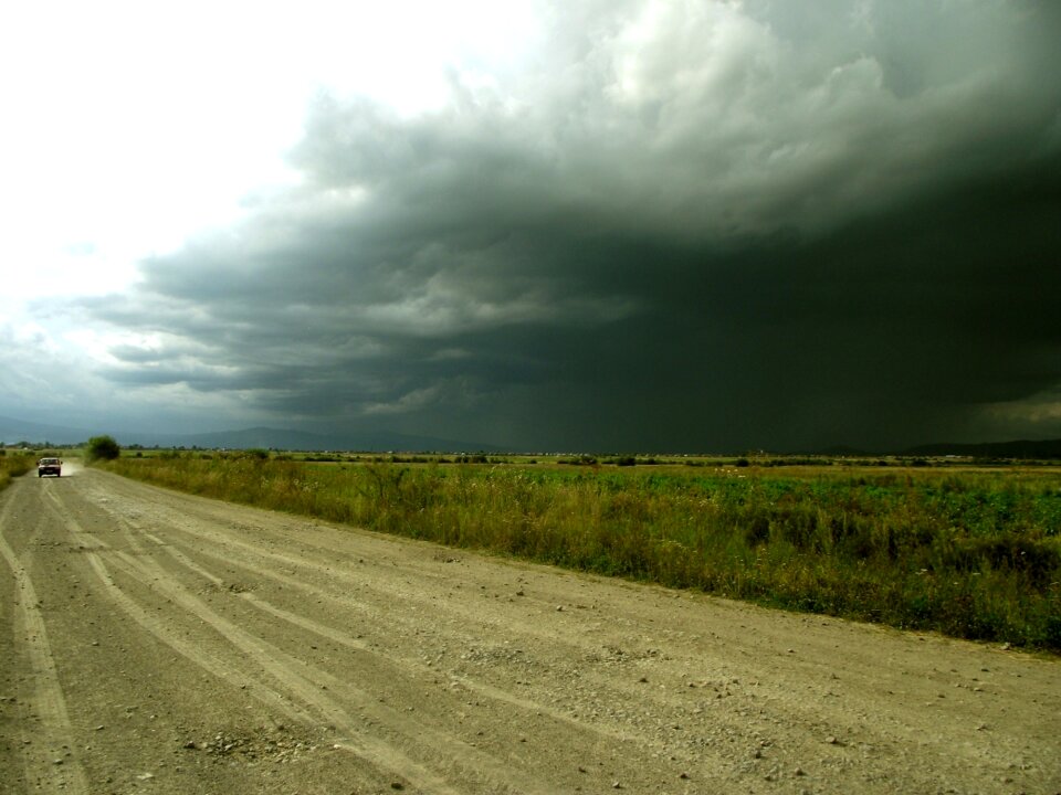 Landscape before the storm nature