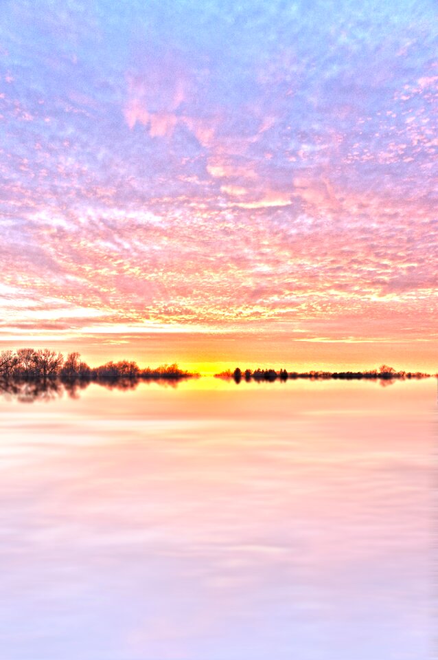 Sunrise scenery nature
