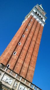 Bell tower of san marco venice italy photo