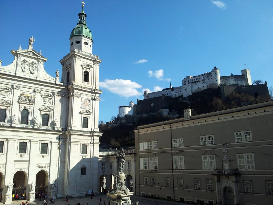 Salzburg cathedral building city