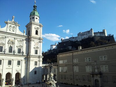 Salzburg cathedral building city photo