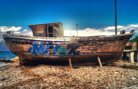 Sea old vessel