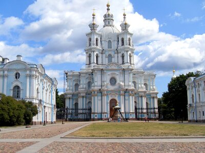 Resurrection smolny church smolny