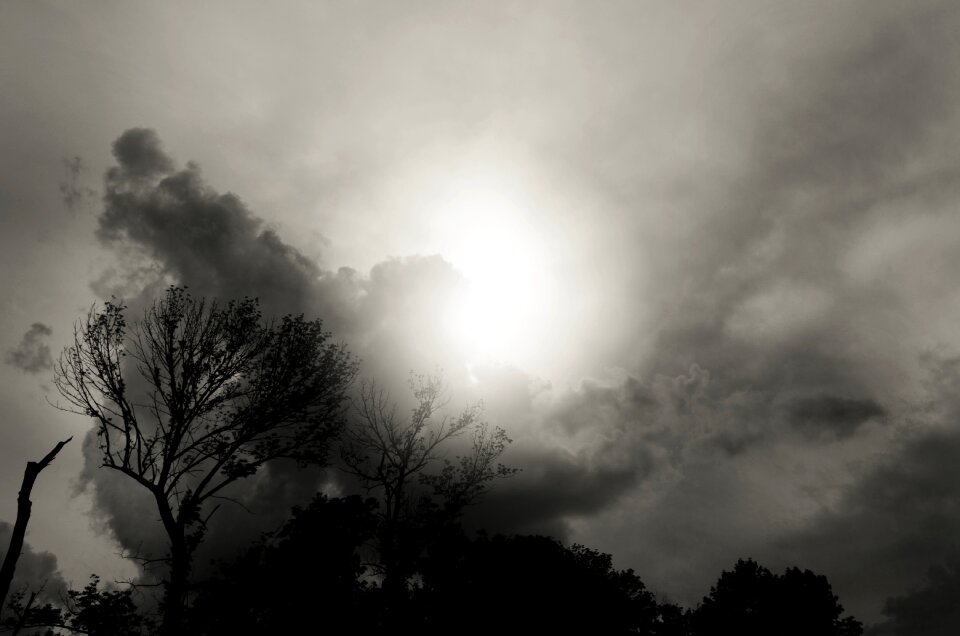Emotional cloudscape thunderstorm