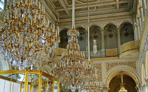 Museum chandeliers decoration