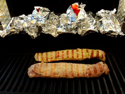 Eat barbecue food