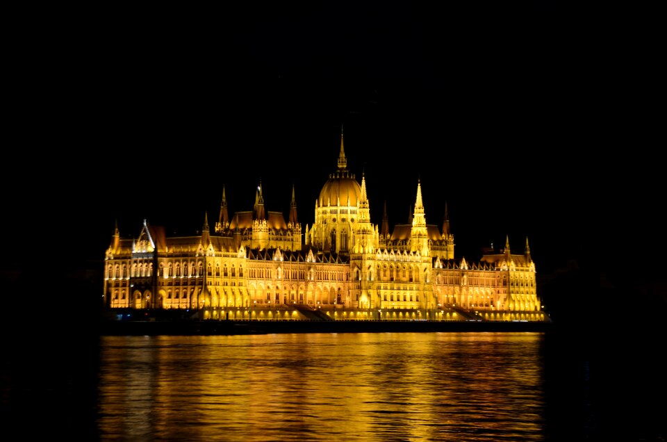 In the evening light hungary