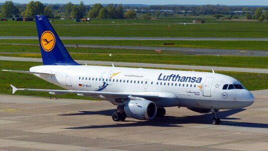 Lufthansa flying travel photo