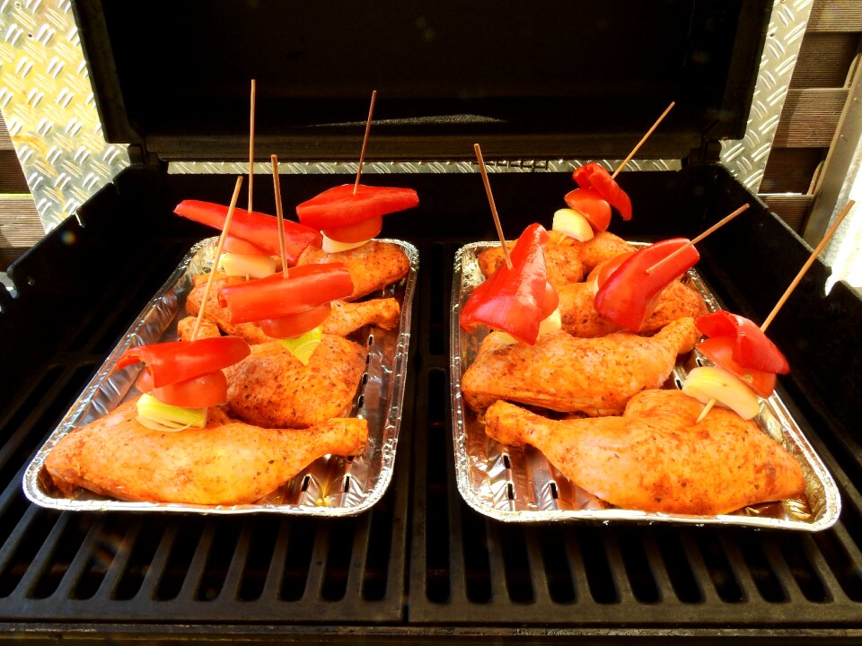 Meat paprika tomato